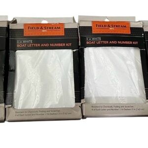 Field & Stream Letter And Number Kit 4 Pack